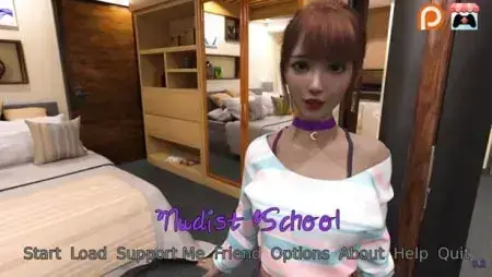 Nudist School 0.15 Game Walkthrough Download for PC & Android